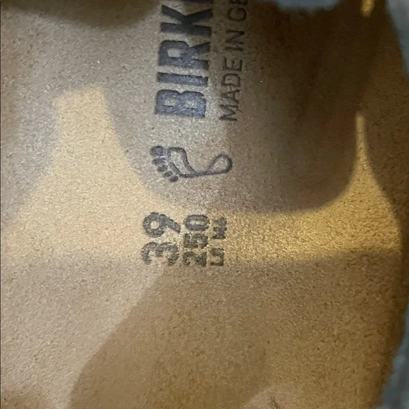 Birkenstock Black Tokio Super Grip sandals 39 like new 8-8.5 - Picture 5 of 13